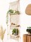 Macrame Wall Hanging Shelf 3 Tier Boho Wall Plant Hanger Shelves